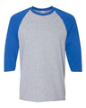 Gildan Heavy Cotton Unisex Raglan 3/4 Sleeve T-Shirt