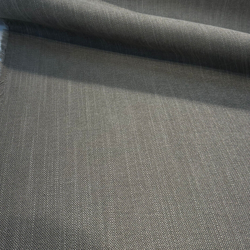 Crypton Performance Juno Chenille Upholstery Fabric - Charcoal, 54" Width (1 Yard)