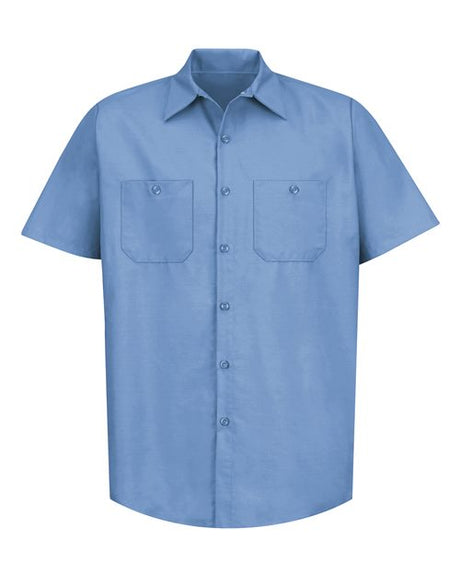Red Kap Men's Tall Industrial Short Sleeve Work Shirt