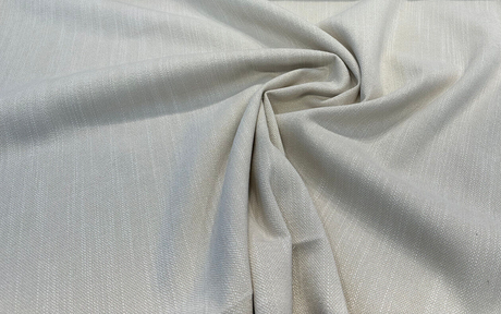 Crypton Performance Juno Chenille Fabric - Beige Eggshell, 54" Width (1 Yard)
