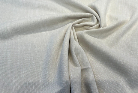 Crypton Performance Juno Chenille Fabric - Beige Eggshell, 54" Width (1 Yard)