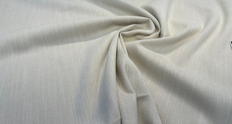 Crypton Performance Juno Chenille Fabric - Beige Eggshell, 54" Width (1 Yard)