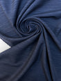 Italian Melange Blue Wool Fabric