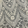 Beaded Chantilly Lace with Eyelash Scallop