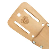 Leather Holster Open End Utility Knife Sheath Durable Saddle Leather