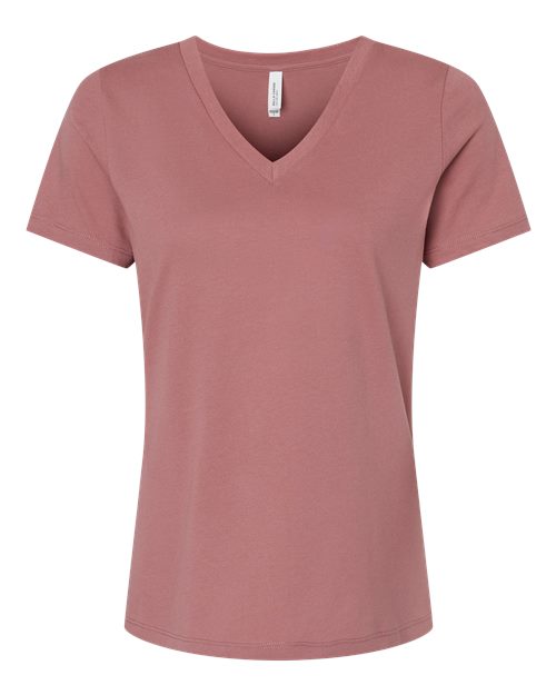BELLA + CANVAS® Women's Relaxed Jersey V-Neck Tee - 6405