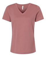 BELLA + CANVAS® Women's Relaxed Jersey V-Neck Tee - 6405