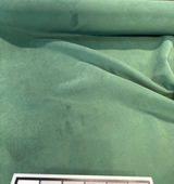 Supreme Velvet 100 Percent Microfiber Fabric - Emerald Green, Low Pile Velvet, 54" Width (1 Yard)