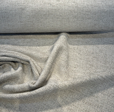 Royce Dove Italian Soft Chenille Fabric - Beige With Taupe Blend, Railroaded, 56" Width (1 Yard)
