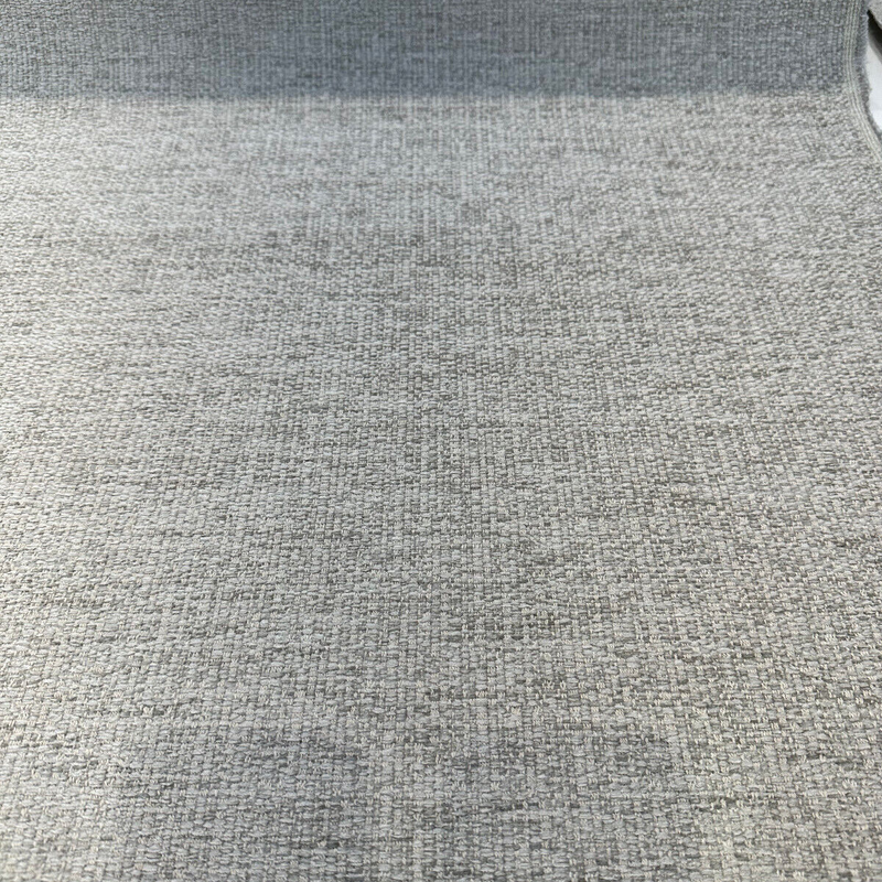 Royce Dove Italian Soft Chenille Fabric - Beige With Taupe Blend, Railroaded, 56" Width (1 Yard)