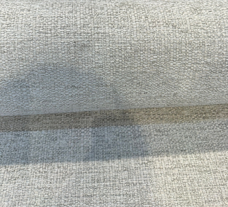Royce Dove Italian Soft Chenille Fabric - Beige With Taupe Blend, Railroaded, 56" Width (1 Yard)