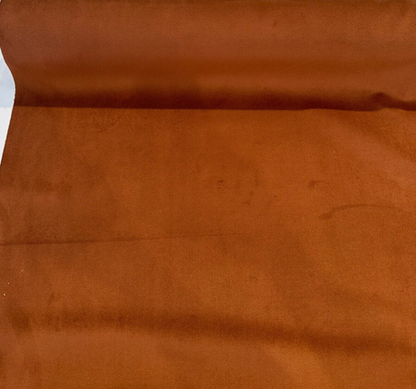 Supreme Velvet Cedar Brown Bronze Upholstery Fabric - Cedar Brown Bronze, 54" Width (1 Yard)