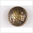 Gold Metal Button - 36L/23mm