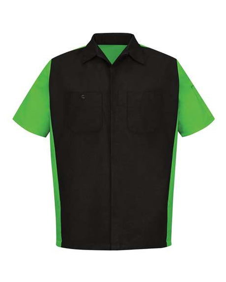 Red Kap Men's Tall Short Sleeve Automotive Crew Shirt