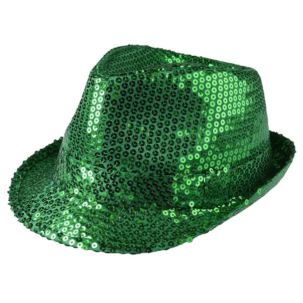 Green Sequin Hat