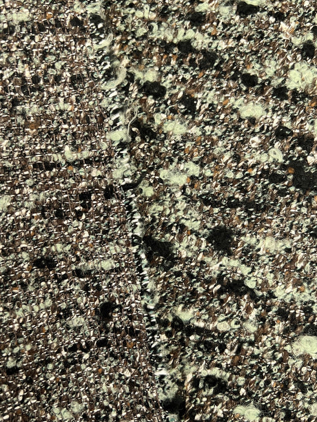 Wool Bouclé Multicolor Woven