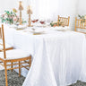 Accordion Crinkle Taffeta Rectangular Tablecloth