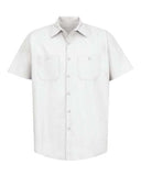 Red Kap Men's Tall Industrial Short Sleeve Work Shirt