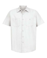 Red Kap Men's Tall Industrial Short Sleeve Work Shirt
