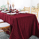 Accordion Crinkle Taffeta Rectangular Tablecloth