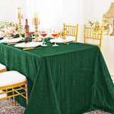 Accordion Crinkle Taffeta Rectangular Tablecloth Seamless
