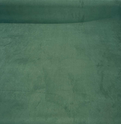 Supreme Velvet 100 Percent Microfiber Fabric - Emerald Green, Low Pile Velvet, 54" Width (1 Yard)