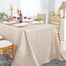 Accordion Crinkle Taffeta Rectangular Tablecloth Seamless