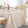 Accordion Crinkle Taffeta Rectangular Tablecloth