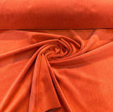 Italian Alpaca Burnt Orange Mario Sirtori Mohair Upholstery Fabric - Burnt Orange, 56" Width (1 Yard)