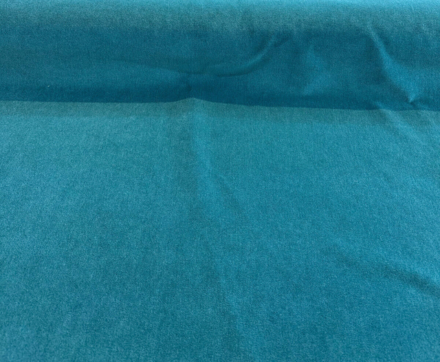 Italian Alpaca Mario Sirtori Alpaca Fabric - Aquamarine Green Upholstery Fabric, 56" Width (1 Yard)