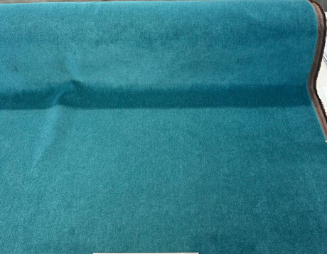 Italian Alpaca Mario Sirtori Alpaca Fabric - Aquamarine Green Upholstery Fabric, 56" Width (1 Yard)