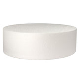 O'Creme Round Polystyrene Cake Dummy, 22" Diameter x 4" High