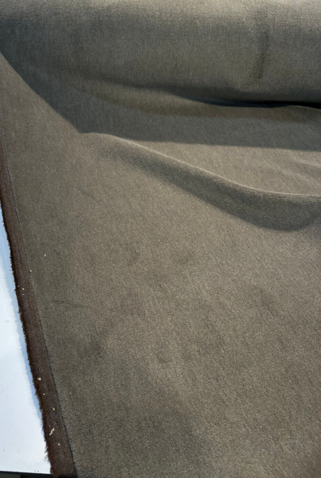 Italian Alpaca Truffle Mario Sirtori Alpaca Fabric - Truffle Upholstery, 56" Width (1 Yard)