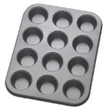 Non-Stick Mini Muffin Pan - 12 Cavity