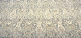 Mazely Damask Cotton Fabric - Blue Damask, 56" Width, 220 Gr/M2 (1 Yard)