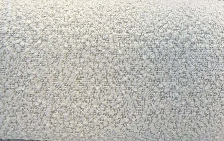 Robert Allen Heavy Boucle Polyester Fabric - Silver Upholstery Texture, 54"-56" Width (1 Yard)