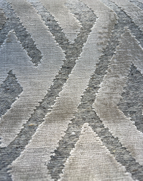 Vienna Harvest Wool Blend Chenille Fabric - Beige, Taupe Rustic Wool Background, 54" Width (1 Yard)