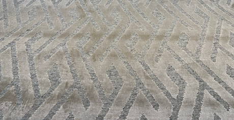 Vienna Harvest Wool Blend Chenille Fabric - Beige, Taupe Rustic Wool Background, 54" Width (1 Yard)