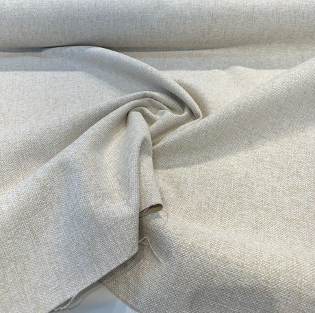 Endure Snow Cream Chenille Upholstery Fabric - Snow Cream, Soft Chenille, 54" Width (1 Yard)