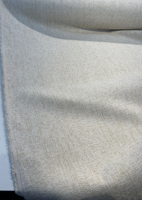 Endure Snow Cream Chenille Upholstery Fabric - Snow Cream, Soft Chenille, 54" Width (1 Yard)