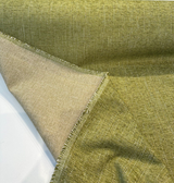 Crypton Performance Endure Chenille Upholstery Fabric - Lime Green, Beige And Tan, By The Yard (1 Yard)