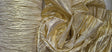 Crush Lame Metallic Polyester Fabric - Metallic Crease Crinkled, 52" Width (1 Yard)