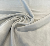 Italian Alpaca Mohair Upholstery Fabric - London Fog Gray, 56" Width (1 Yard)