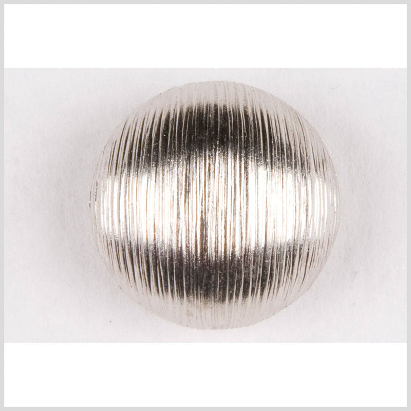 Nickel Metal Coat Button - 24L/15mm