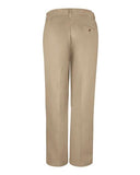 Red Kap Women's Plain Front Cotton Pants