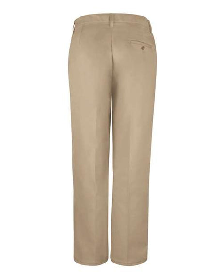 Red Kap Women's Plain Front Cotton Pants