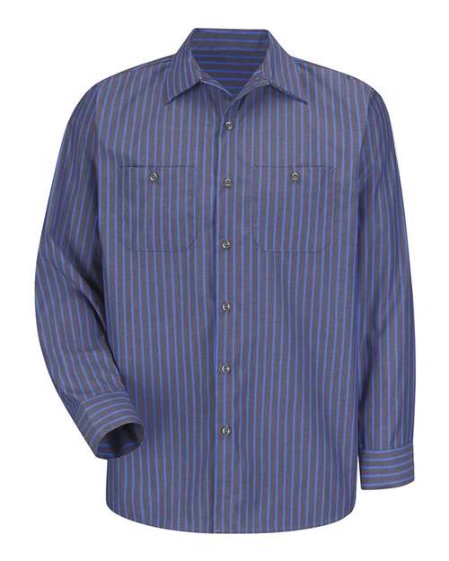 Red Kap Men's Tall Industrial Long Sleeve Work Shirt