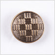 Antique Gold Metal Button - 36L/23mm