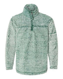 Unisex Sherpa Fleece Quarter-Zip Pullover