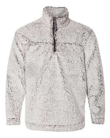 Unisex Sherpa Fleece Quarter-Zip Pullover